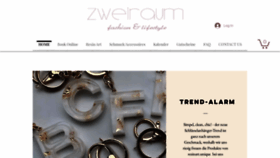 What Zweiraum-fashion.com website looked like in 2020 (3 years ago)