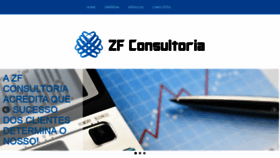 What Zfconsultoria.com.br website looked like in 2020 (3 years ago)