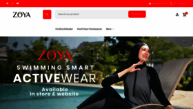 What Zoya.co.id website looked like in 2020 (3 years ago)