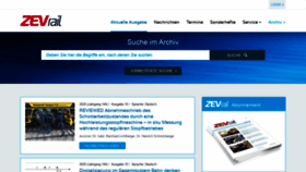 What Zevrail.de website looked like in 2020 (3 years ago)