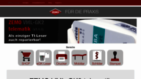 What Zemo.de website looked like in 2020 (4 years ago)