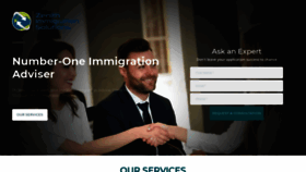 What Zimmigrationnz.com website looked like in 2020 (3 years ago)