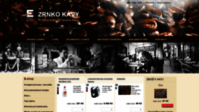What Zrnko-kavy.cz website looked like in 2020 (3 years ago)