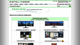 What Zenviewdisplays.com website looked like in 2020 (3 years ago)