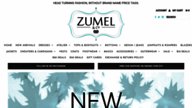 What Zumelandco.com website looked like in 2020 (3 years ago)