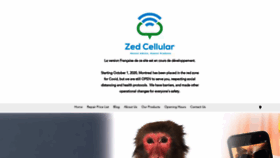 What Zedcellular.com website looked like in 2020 (3 years ago)