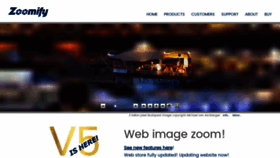 What Zoomify.com website looked like in 2020 (4 years ago)
