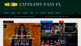 What Zapinamypasy.pl website looked like in 2020 (3 years ago)