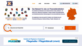 What Zeitarbeit-job-netzwerk.de website looked like in 2020 (3 years ago)