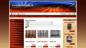 What Zaclonyada.sk website looked like in 2020 (3 years ago)
