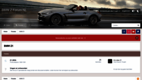 What Z1forum.nl website looked like in 2020 (3 years ago)