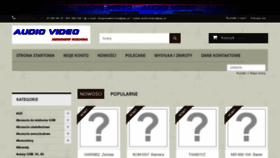What Zbigniew-audiovideo.pl website looked like in 2020 (3 years ago)