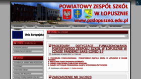 What Zsp5lopuszno.pl website looked like in 2020 (3 years ago)