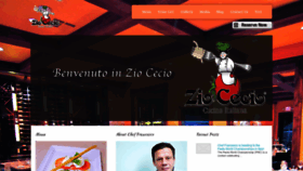 What Ziocecio.com website looked like in 2020 (3 years ago)
