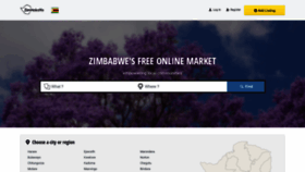 What Zimhokoyo.com website looked like in 2020 (3 years ago)