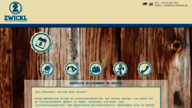 What Zwickl-muenchen.de website looked like in 2020 (3 years ago)