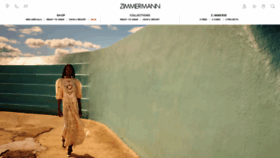 What Zimmermann.com website looked like in 2020 (3 years ago)