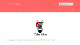 What Zebrababies.com.au website looked like in 2020 (5 years ago)