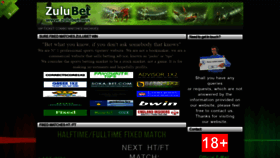 What Zulubet.win website looked like in 2020 (3 years ago)