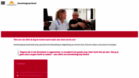 What Zonnehuisgroepnoord.nl website looked like in 2020 (3 years ago)