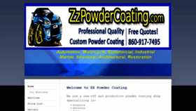 What Zzpowdercoating.com website looked like in 2020 (3 years ago)