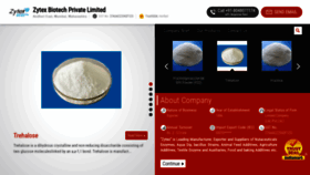 What Zytex.in website looked like in 2020 (3 years ago)