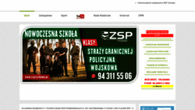 What Zsptychowo.pl website looked like in 2020 (3 years ago)