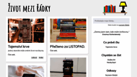 What Zivotmeziradky.cz website looked like in 2020 (3 years ago)