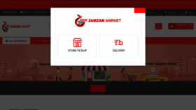 What Zamzammarket.com.au website looked like in 2020 (3 years ago)