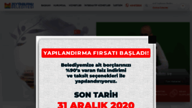 What Zeytinburnu.bel.tr website looked like in 2021 (3 years ago)