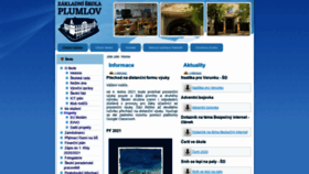 What Zsplumlov.cz website looked like in 2021 (3 years ago)