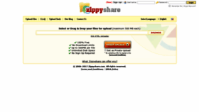 What Zippyshare.com website looked like in 2021 (3 years ago)