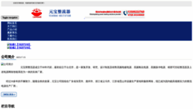 What Zgyuanbao.com website looked like in 2021 (3 years ago)