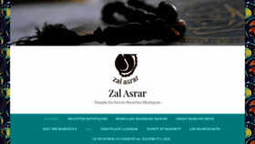 What Zalasrar.com website looked like in 2021 (3 years ago)