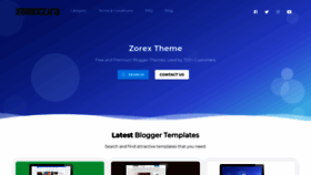 What Zorextheme.online website looked like in 2021 (3 years ago)