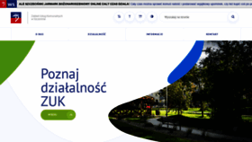 What Zuk.szczecin.pl website looked like in 2021 (3 years ago)