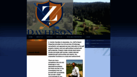What Zdavidsongolf.com website looked like in 2021 (3 years ago)