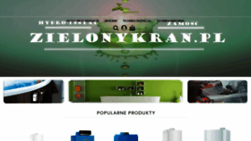 What Zielonykran.pl website looked like in 2021 (3 years ago)