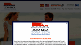 What Zonaseca.com website looked like in 2021 (3 years ago)