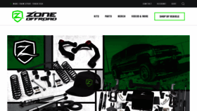 What Zoneoffroad.com website looked like in 2021 (3 years ago)