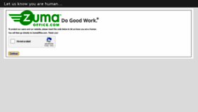 What Zumaoffice.com website looked like in 2021 (3 years ago)