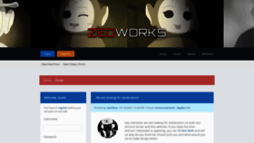 What Zeoworks.com website looked like in 2021 (3 years ago)