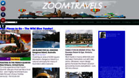 What Zoom-travels.com website looked like in 2021 (3 years ago)