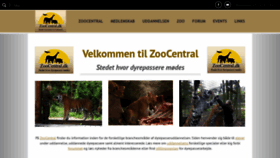 What Zoocentral.dk website looked like in 2021 (3 years ago)