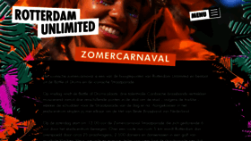 What Zomercarnaval.com website looked like in 2021 (3 years ago)