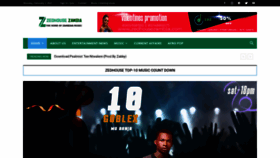What Zedhousezambia.com website looked like in 2021 (3 years ago)