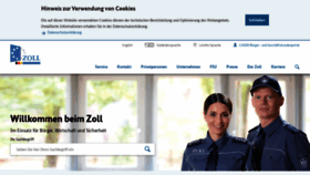 What Zoll.de website looked like in 2021 (4 years ago)