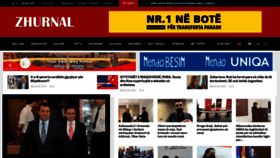 What Zhurnal.mk website looked like in 2021 (3 years ago)