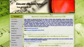 What Zussok.cz website looked like in 2021 (3 years ago)