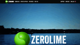 What Zerolime.se website looked like in 2021 (3 years ago)